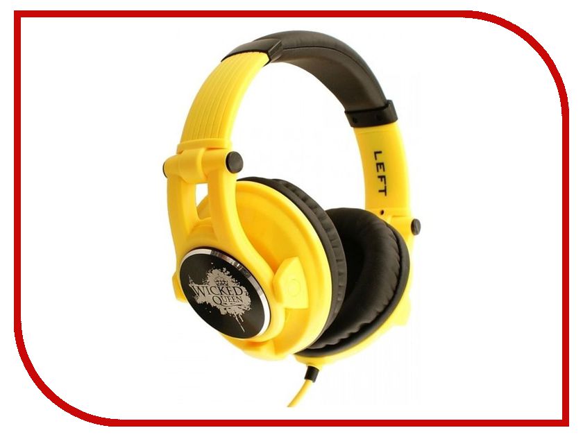 фото Наушники Fischer Audio Wicked Queen Yellow