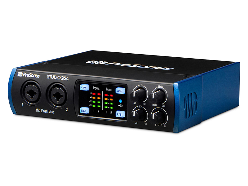 

Аудиоинтерфейс PreSonus Studio 26c, A109608