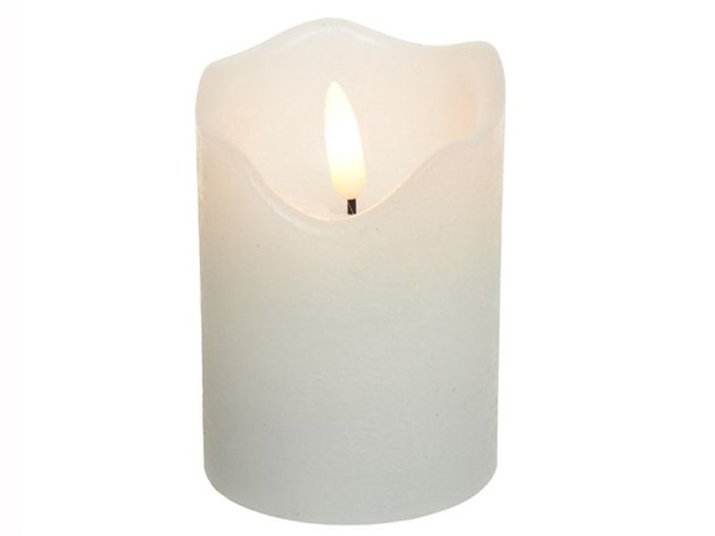 

Светодиодная свеча Kaemingk Живая душа 7x9cm White 485278/171929, 171929