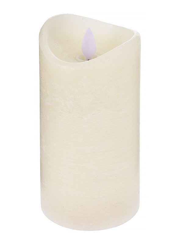 фото Светодиодная свеча koopman international уютный свет 7.5х15cm ivory ax5400120/155520