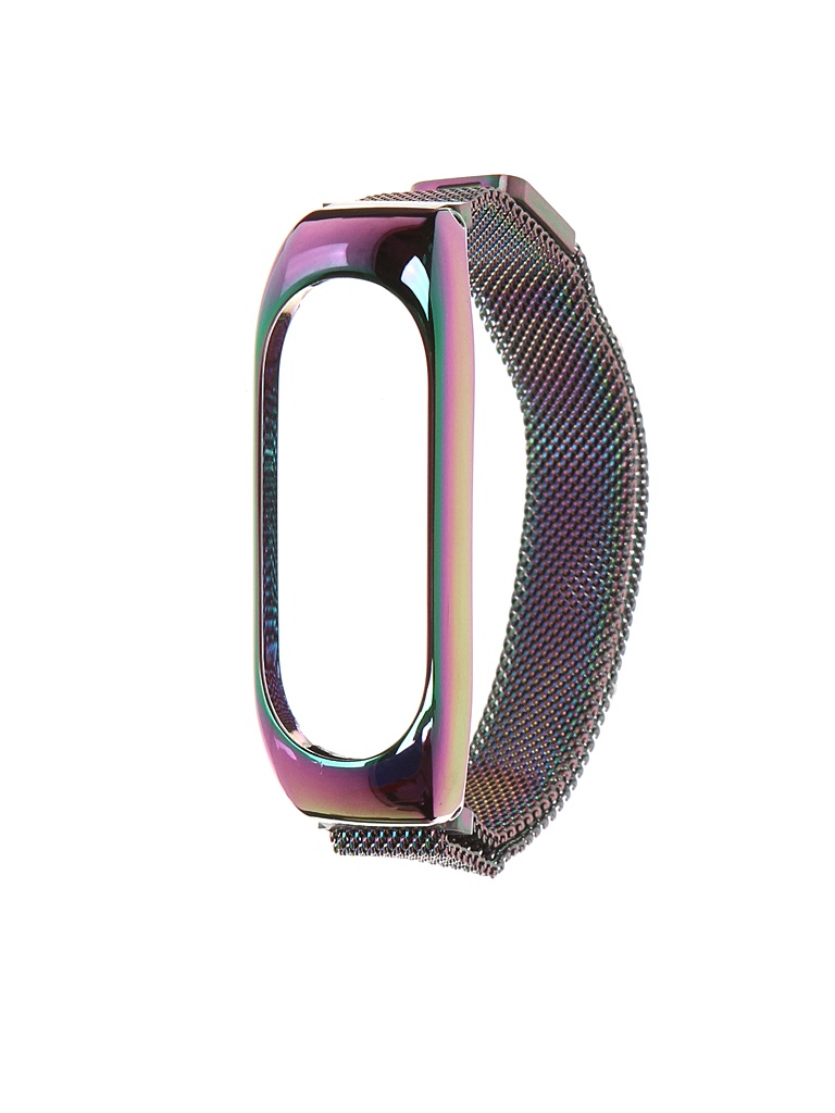 фото Aксессуар ремешок red line для xiaomi mi band 5 metal with magnet chameleon ут000022633