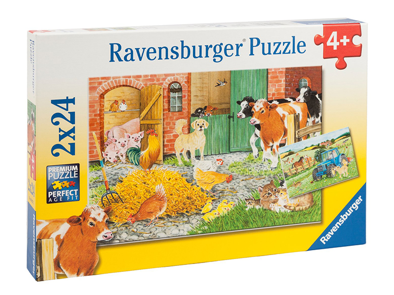 

Пазл Ravensburger На ферме 08857, 08857