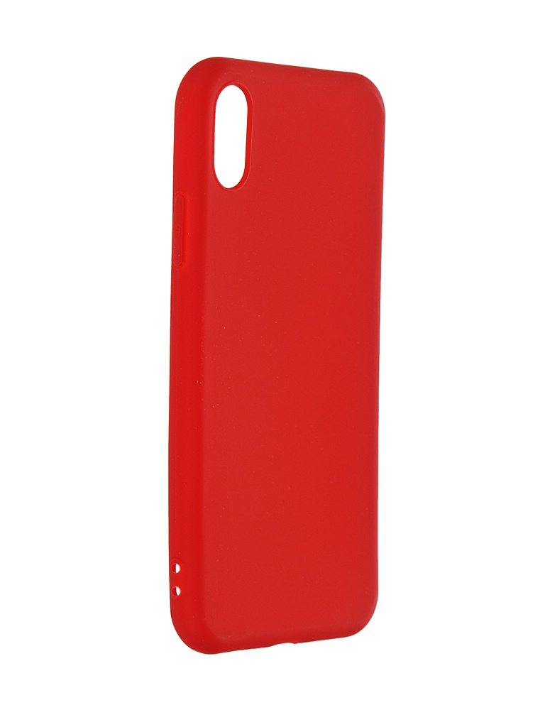 Чехол Pero для APPLE iPhone X Soft Touch Red PRSTC-IXR