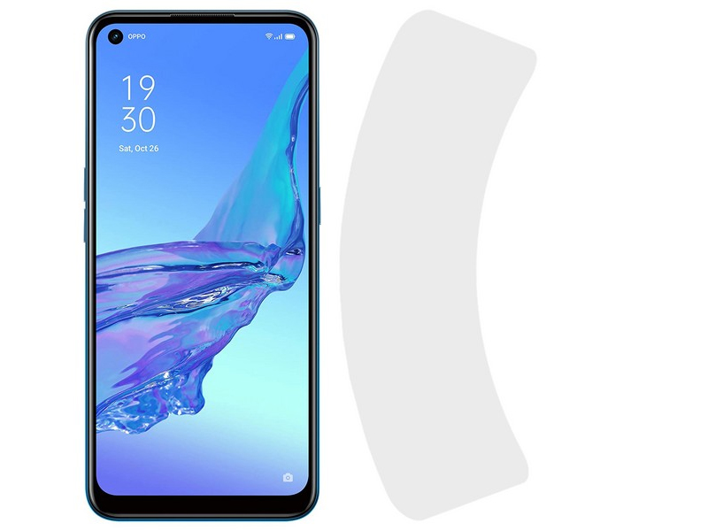 

Гибридное защитное стекло Krutoff для Oppo A53 22905, 22905