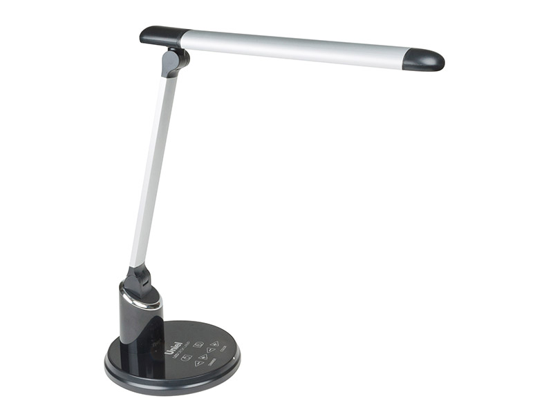 

Настольная лампа Uniel TLD-517 Silver-Black 09107, TLD-517