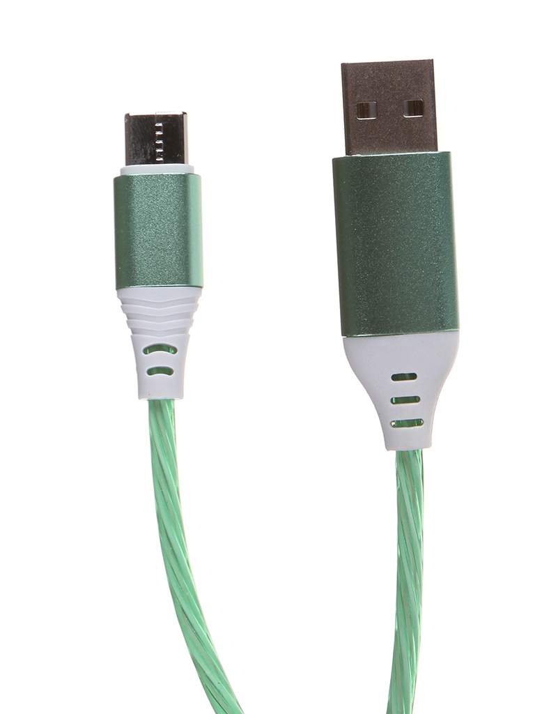 фото Аксессуар activ usb - type-c luminous green 124494