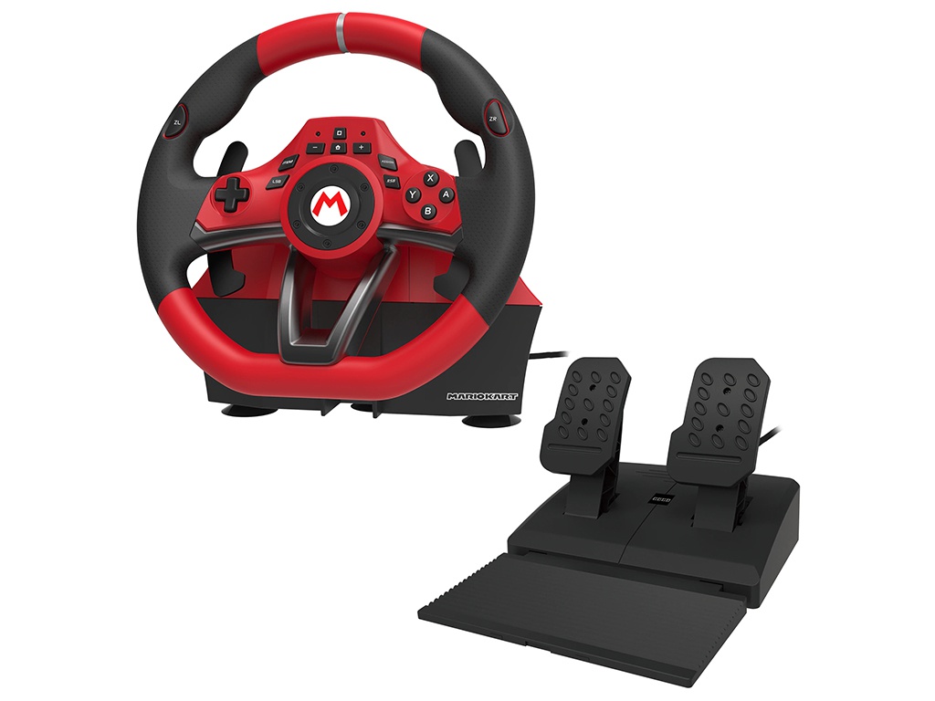 фото Руль hori mario kart racing wheel pro deluxe nsw-228u для nintendo switch