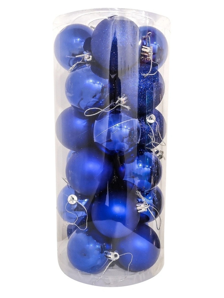 

Набор шаров Hangzhou 6cm 24шт Blue НБ-2464, НБ-2464