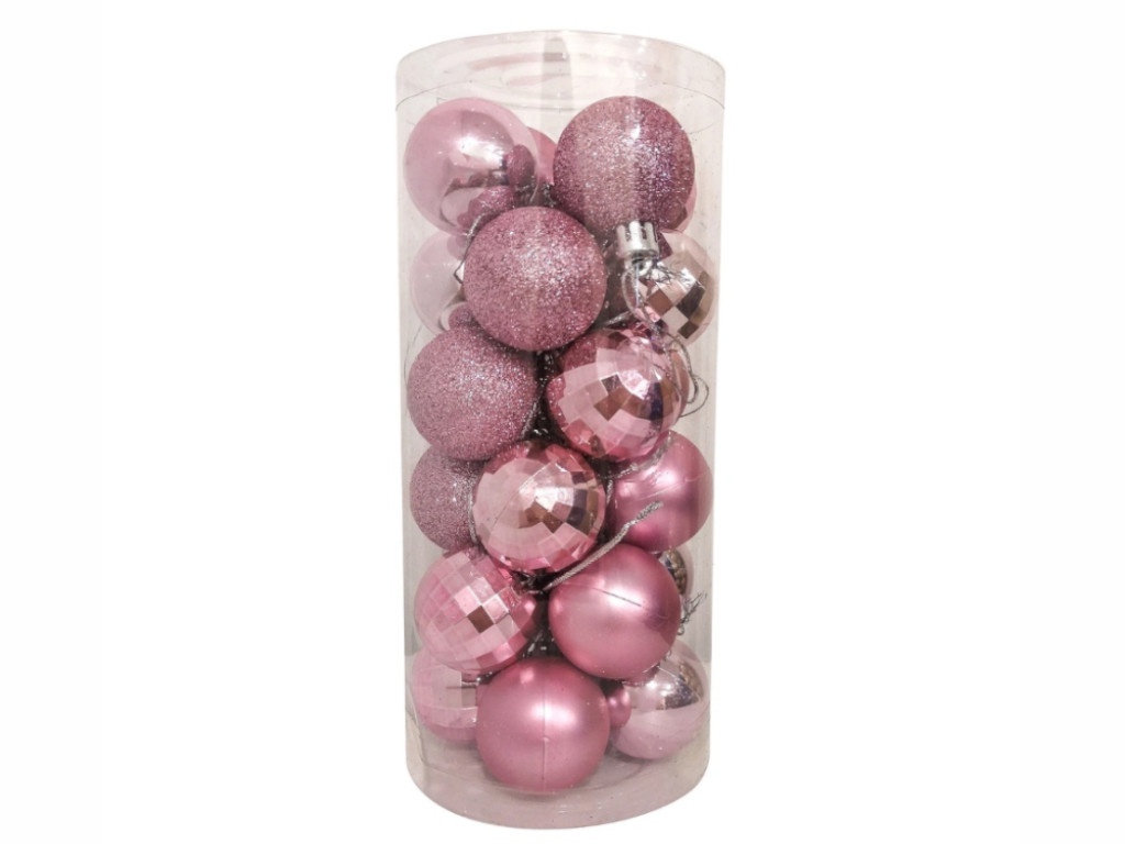 

Набор шаров Hangzhou 4cm 24шт Pink НБ-2445, НБ-2445