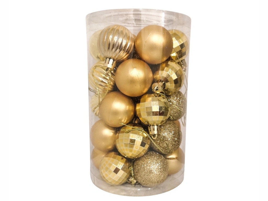 

Набор шаров Hangzhou 4cm 34шт Gold НБ-3441, НБ-3441