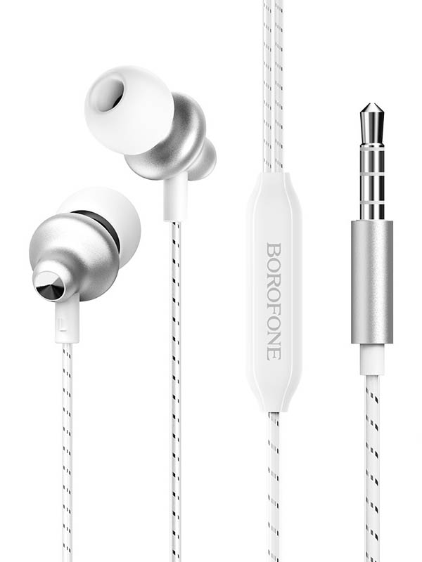 

Наушники Borofone BM42 Sophisticated Universal White 6931474718181, BM42