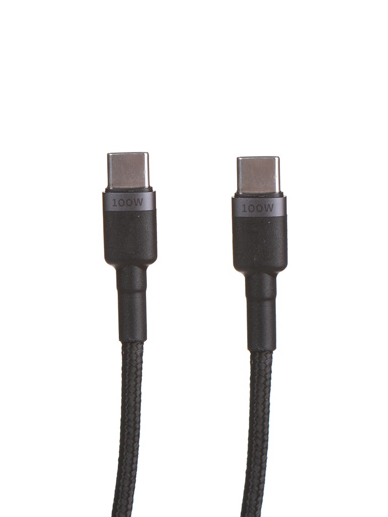Аксессуар Baseus Cafule PD 2.0 100W Flash Charging USB - Type-C 2m Grey-Black CATKLF-ALG1