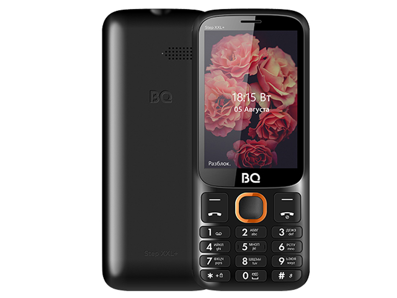 фото Сотовый телефон bq 3590 step xxl+ black-orange