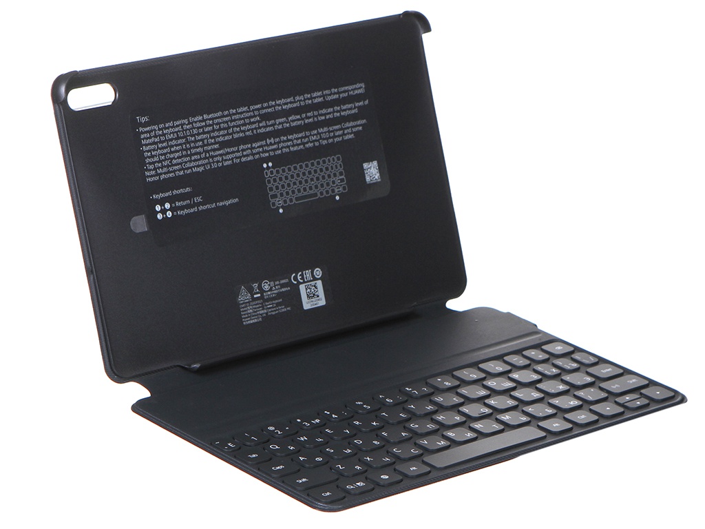 фото Чехол-клавиатура для huawei smart keyboard matepad 10.4 dark gray 55033186