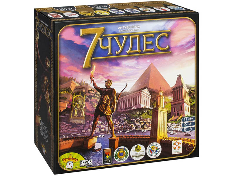 

Настольная игра Стиль жизни 7 чудес БП-00003009, 7 чудес