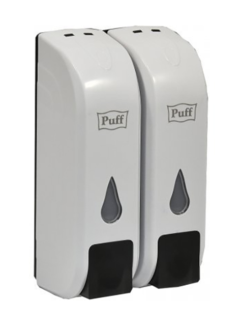 

Дозатор для жидкого мыла Puff 8108 350+350ml 1402.094, 8108