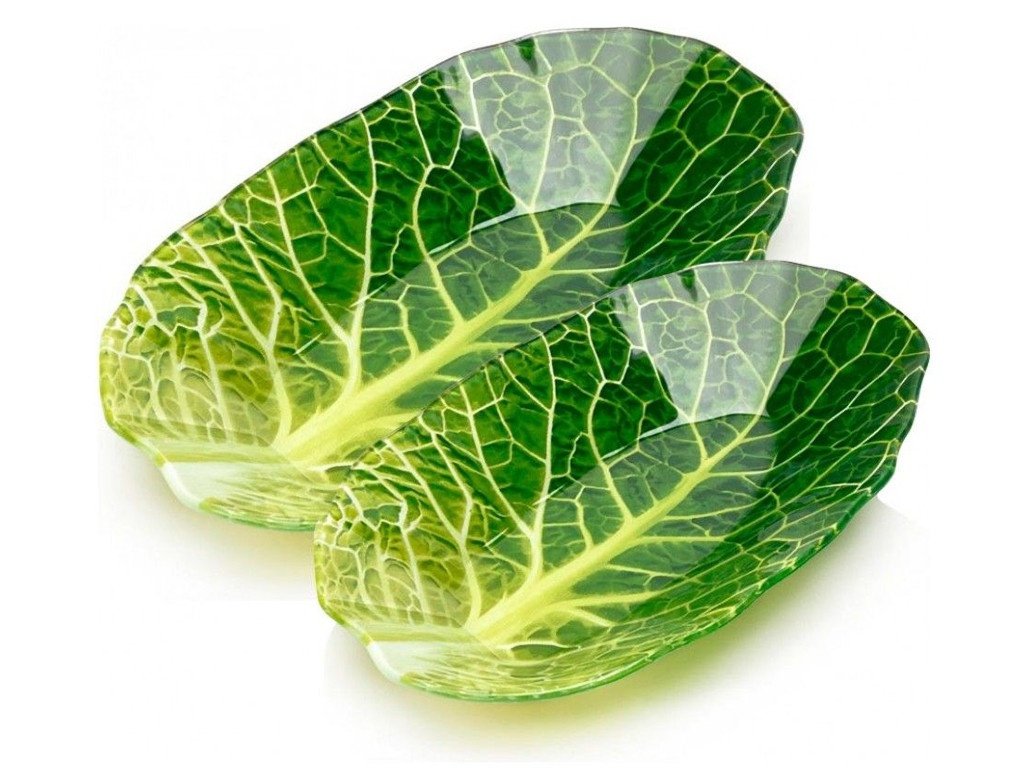 фото Набор салатников walmer leaf lettuce 2 предмета 13231626