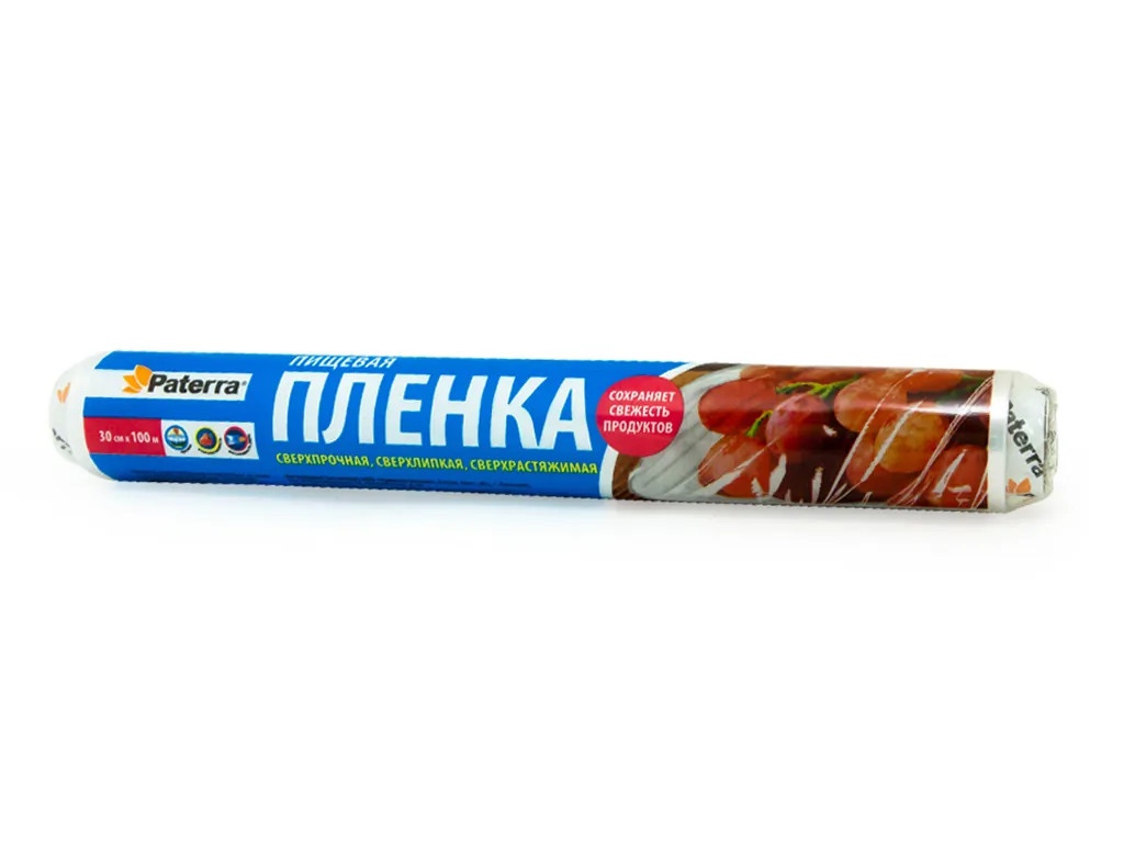 

Пищевая пленка Paterra 300mm x 100m 201-011, 201-011