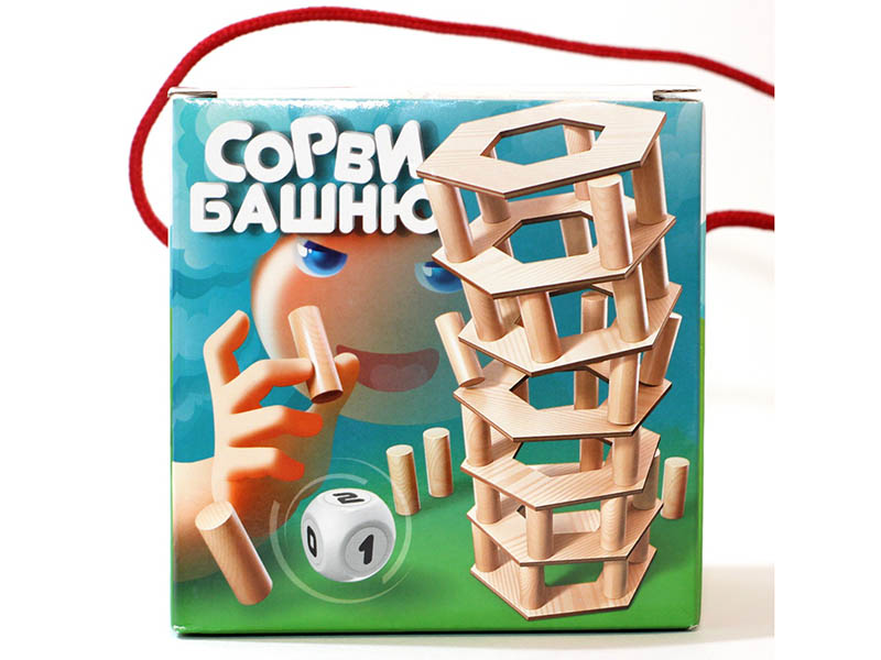 

Настольная игра Десятое Королевство Сорви башню 02985, Сорви башню