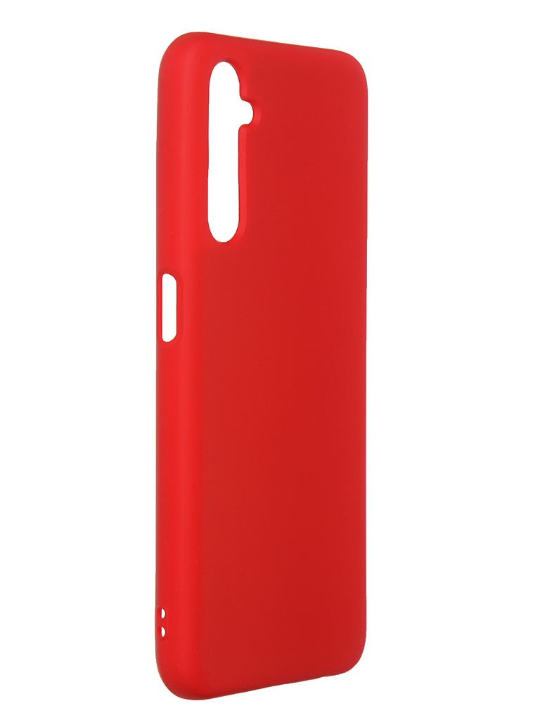 

Чехол DF для Realme 6 / 6s с микрофиброй Silicone Red rmOriginal-01, DF rmOriginal-01 (red)