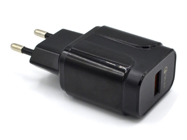 фото Зарядное устройство innovation lz-023 usb qc 3.0 black 17909