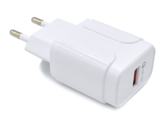 фото Зарядное устройство innovation lz-023 usb qc 3.0 white 17908