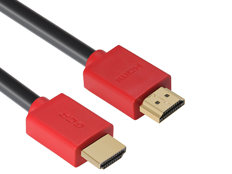 фото Аксессуар greenconnect hdmi 2.0 1.8m red gcr-hm451-1.8m