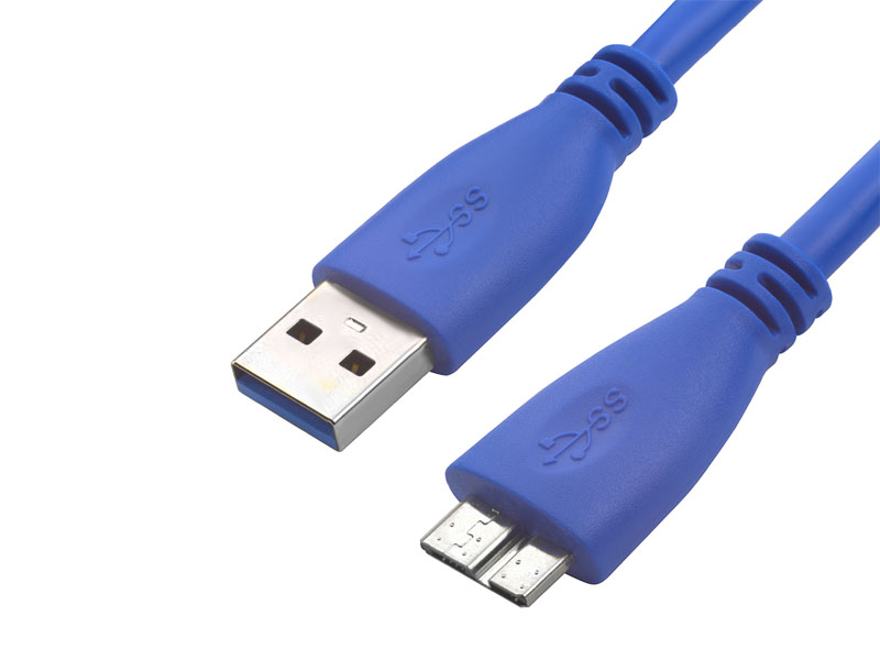 фото Аксессуар greenconnect usb 3.0 am/microb 30cm blue cavisu3amicb-03m