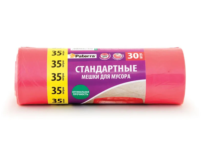 

Пакет Paterra 35L 30шт Red 106-026, 106-026