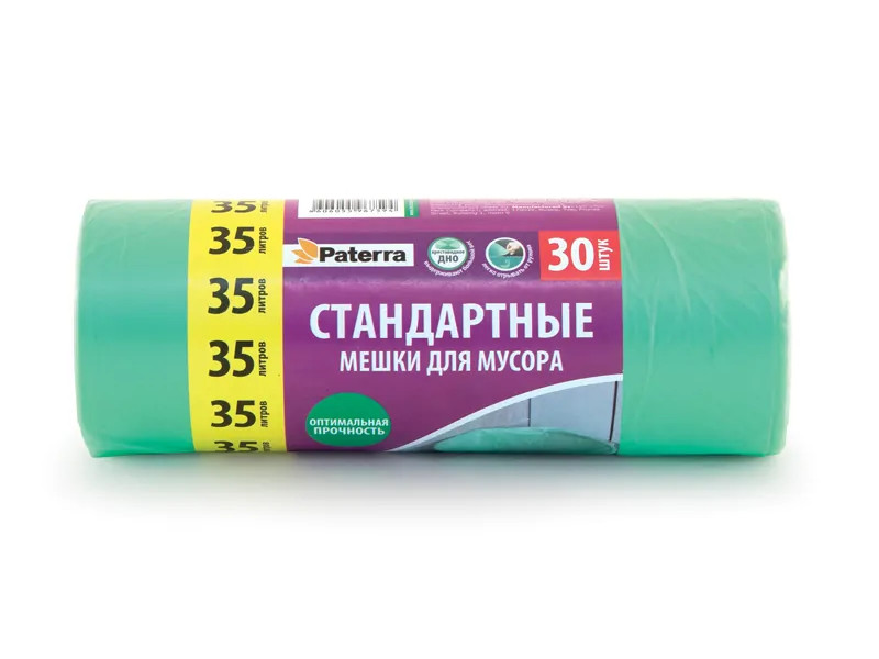 

Пакет Paterra 35L 30шт Green 106-055, 106-055