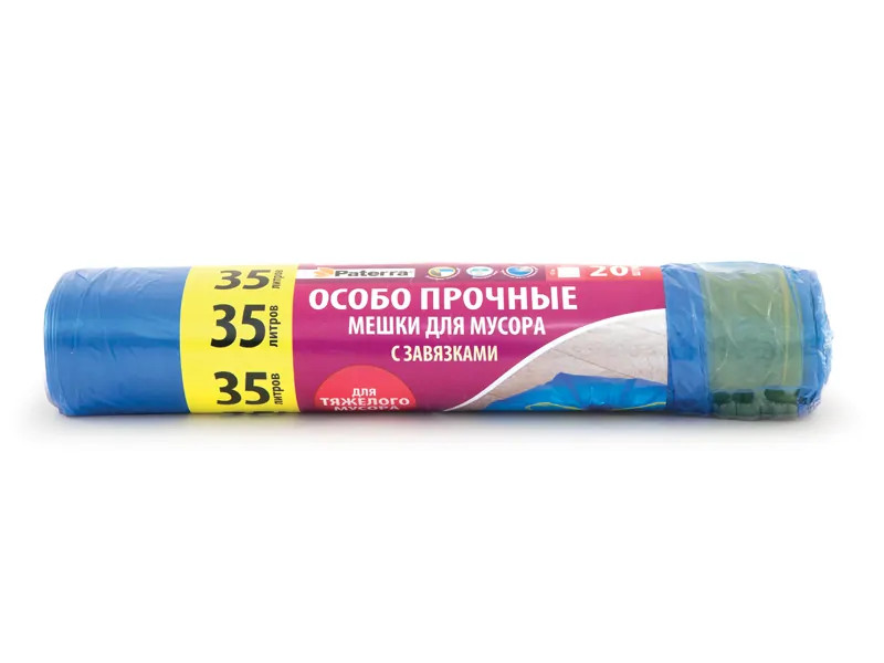 

Пакет Paterra 35L 20шт Blue 106-042, 106-042