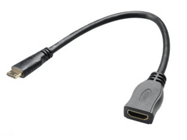  Akasa HDMI - Micro HDMI 25cm AK-CBHD09-25BK