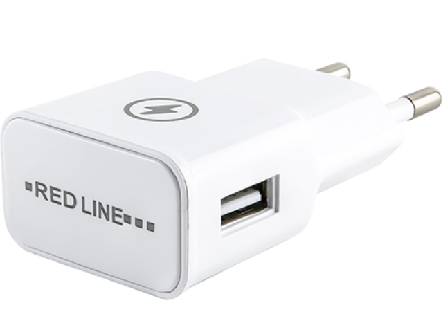 фото Зарядное устройство red line nt-1a 1xusb 1a white ут000022669