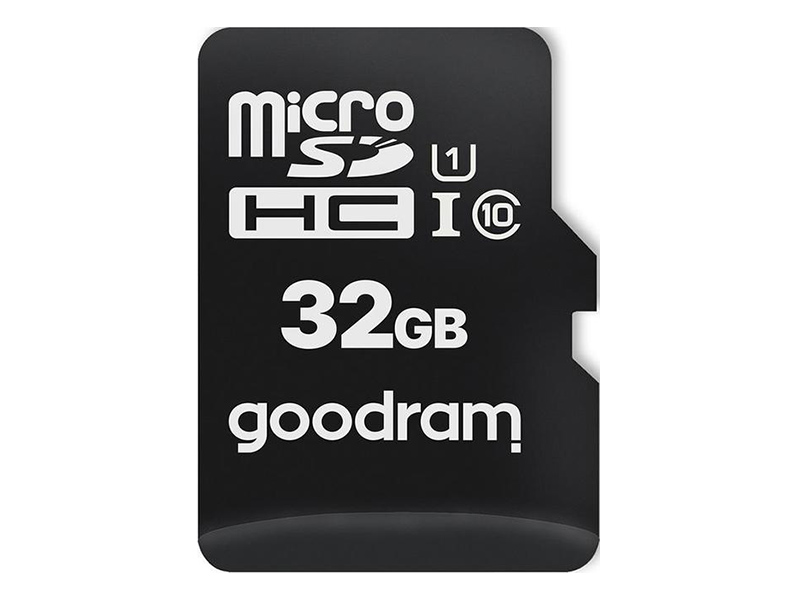 фото Карта памяти 32gb - goodram micro secure digital hc class 10 uhs-i m1aa-0320r12 с переходником под sd