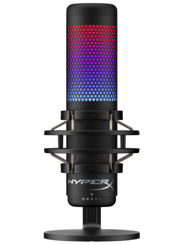 Микрофон HyperX QuadCast S микрофон hyperx duocast black черный 4p5e2aa