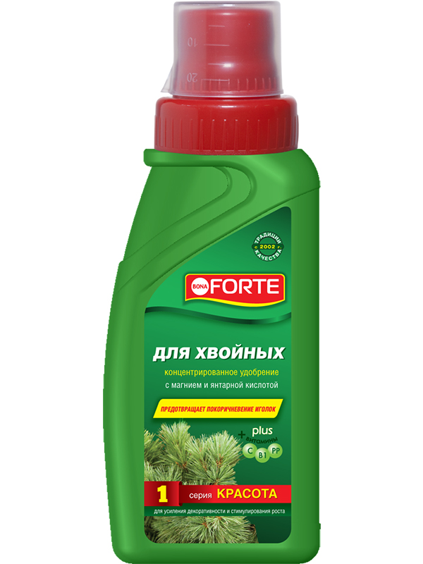Жидкое удобрение Bona Forte Красота для хвойных растений 285ml BF21010301