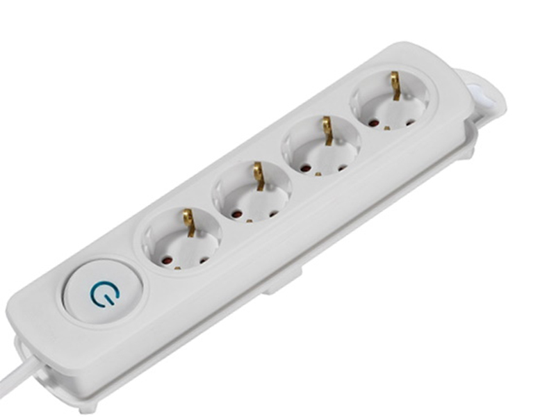 фото Удлинитель vivanco ekls 4w25 4 sockets 2.5m white 37645