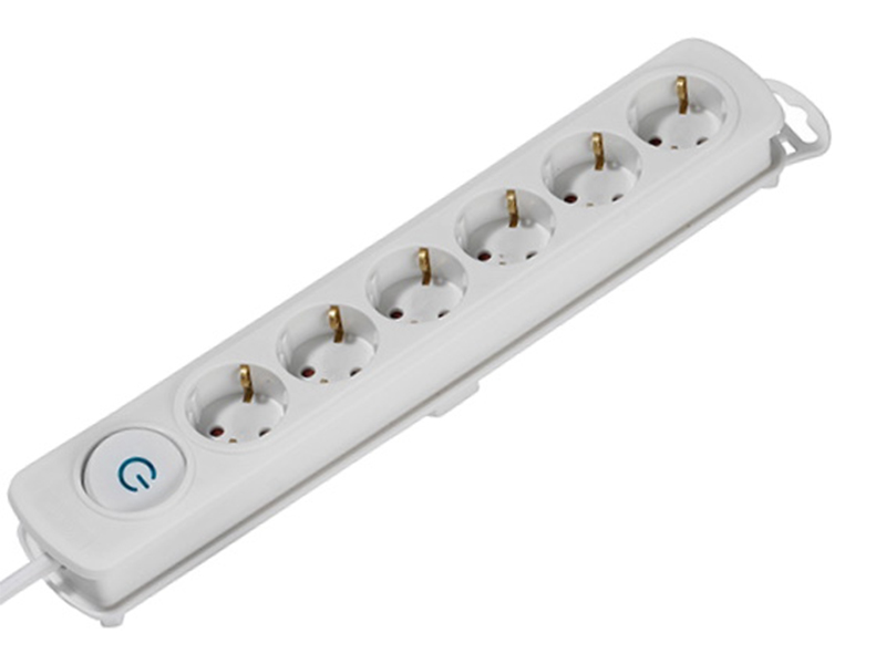 фото Удлинитель vivanco ekls 6w25 6 sockets 2.5m white 37649