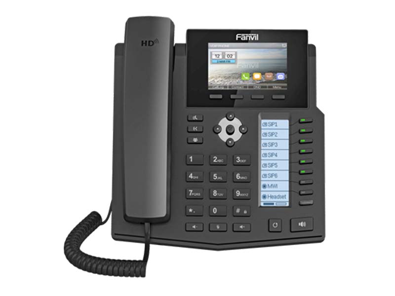 фото Voip оборудование fanvil ip x5s black 497695