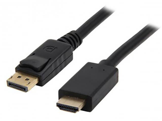 Аксессуар KS-is DisplayPort 20M - HDMI 19M 3.0m KS-385-3 аксессуар vcom displayport m vga m 1 8m cg607 1 8m