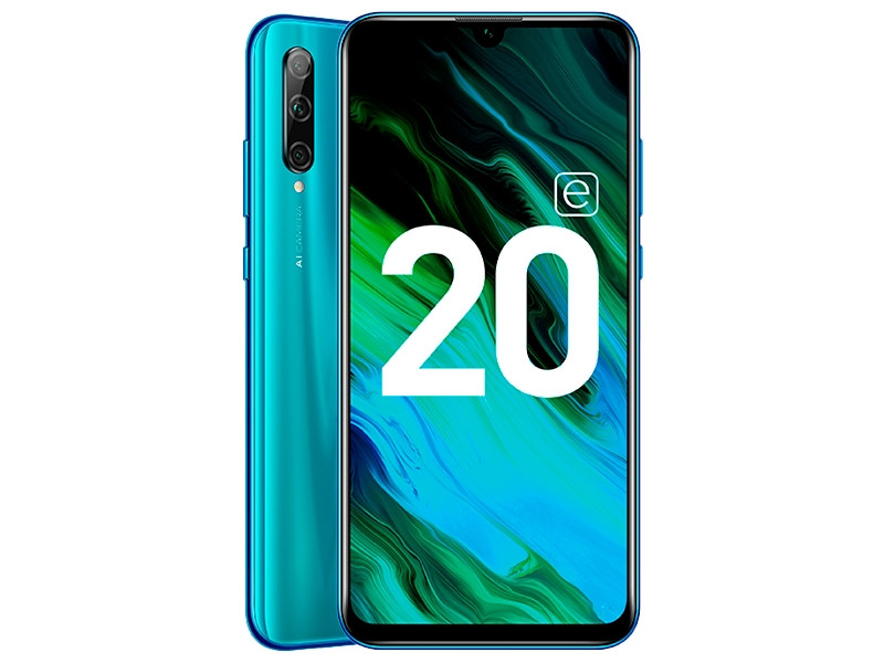 фото Сотовый телефон honor 20e 4/64gb phantom blue выгодный набор + серт. 200р!!!