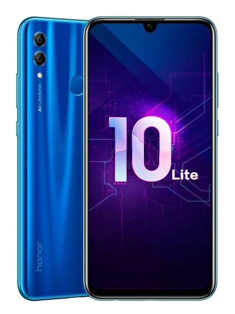 фото Сотовый телефон honor 10 lite 3/128gb sapphire blue