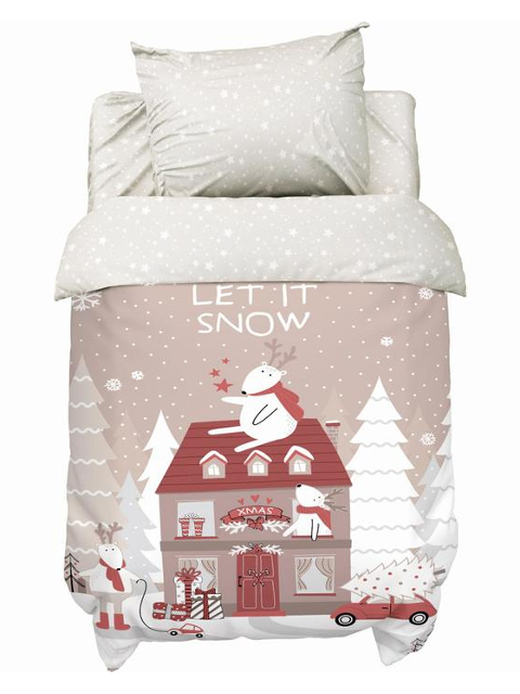 

Постельное белье Крошка Я Let It Snow Комплект детский Бязь 4935521, Let It Snow
