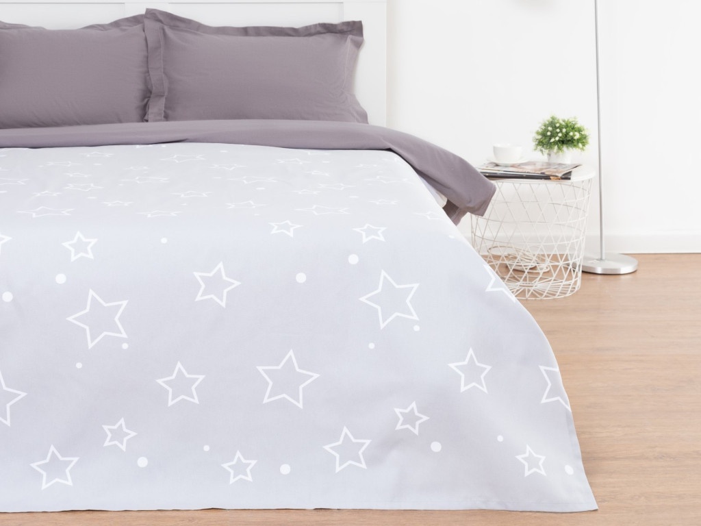 

Покрывало Этель Grey Star 200x215cm 5017265, Grey Star