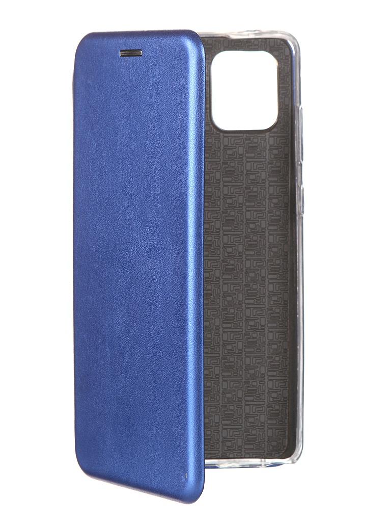 Чехол Innovation для Xiaomi Mi Note 10 Lite Blue 18619 силиконовый чехол на xiaomi mi note 10 lite сяоми ми ноут 10 лайт с 3d принтом making the world better прозрачный