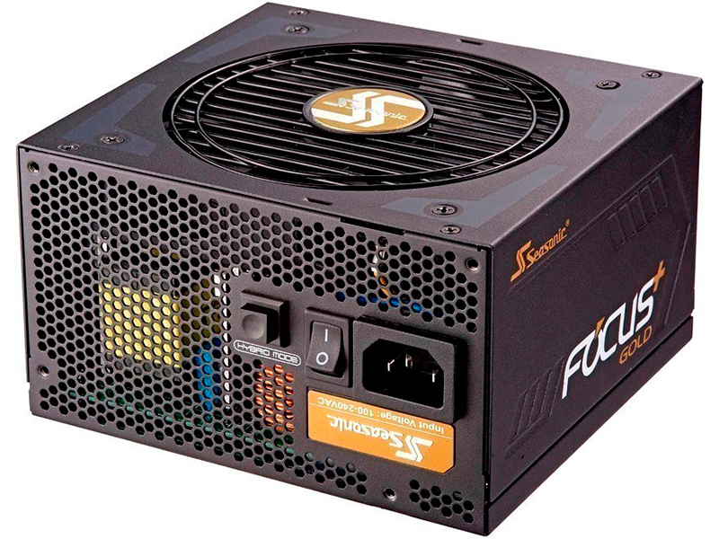 фото Блок питания seasonic focus gx-550 80+ gold atx 550w