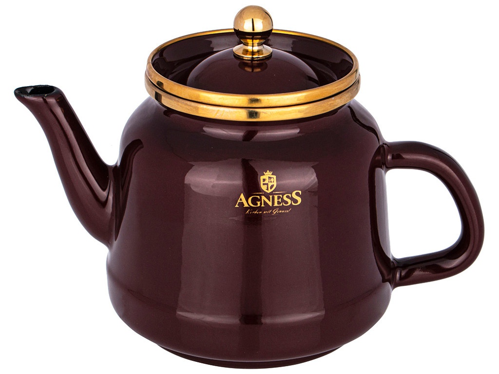

Чайник Agness Тюдор 950-337 1L, 950-337