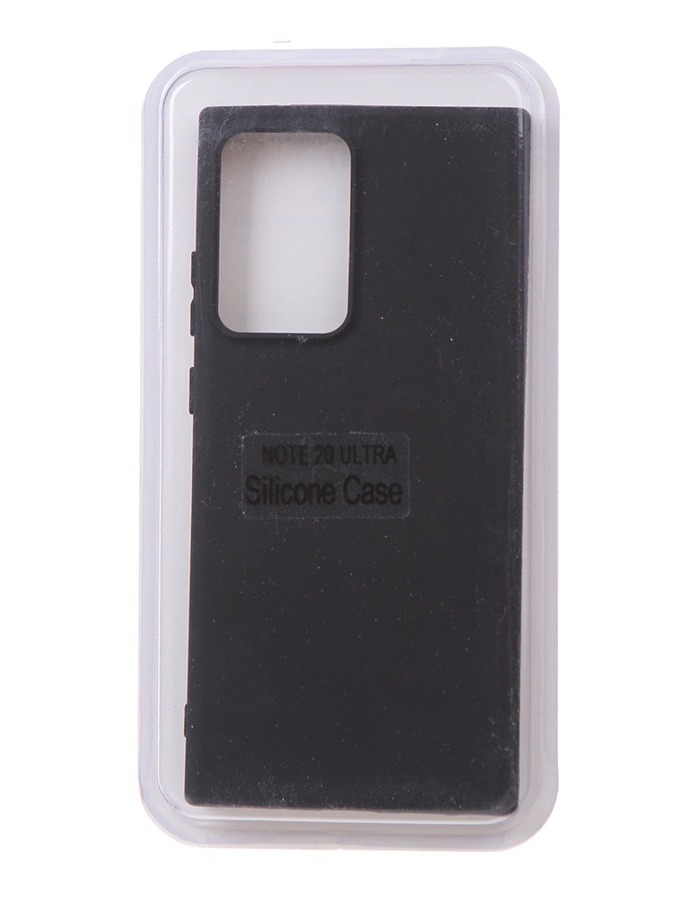 Чехол Innovation для Samsung Galaxy Note 20 Ultra Soft Inside Black 18970