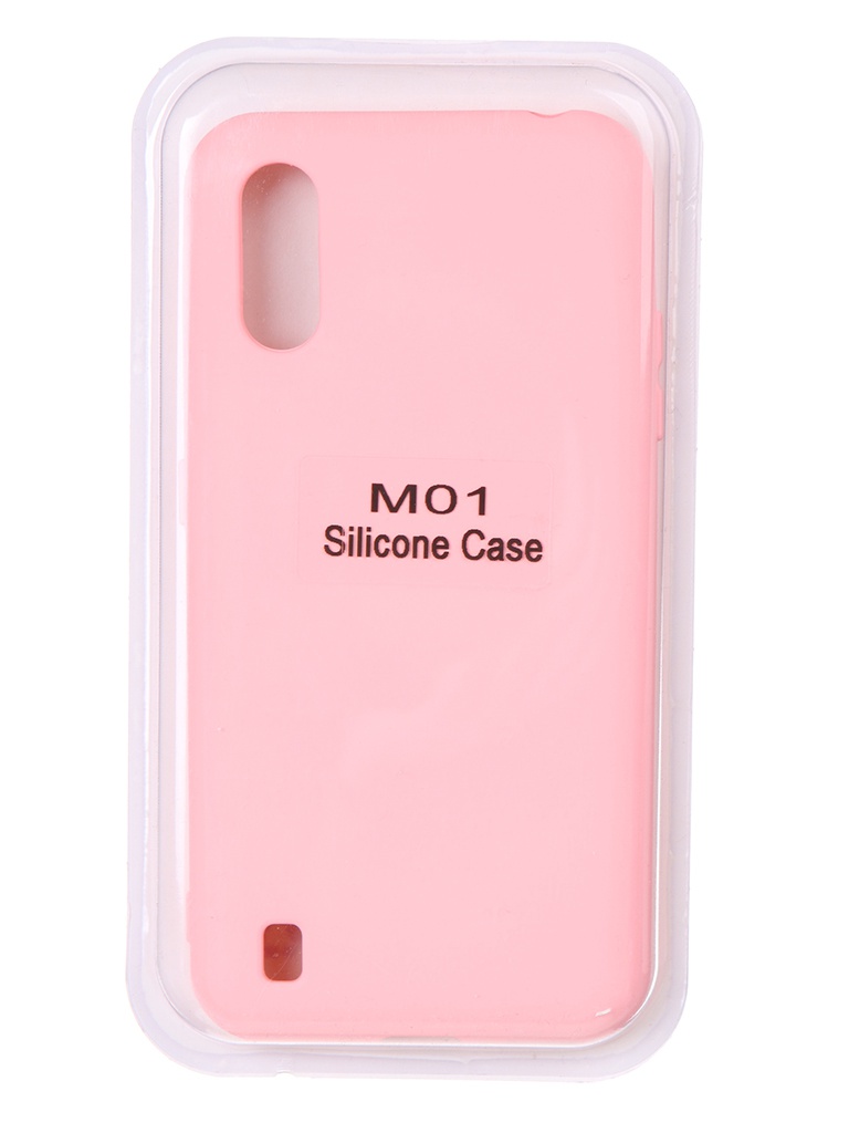Чехол Innovation для Samsung Galaxy M01 Soft Inside Pink 18974 чехол innovation для xiaomi mi 10 ultra soft inside pink 18994