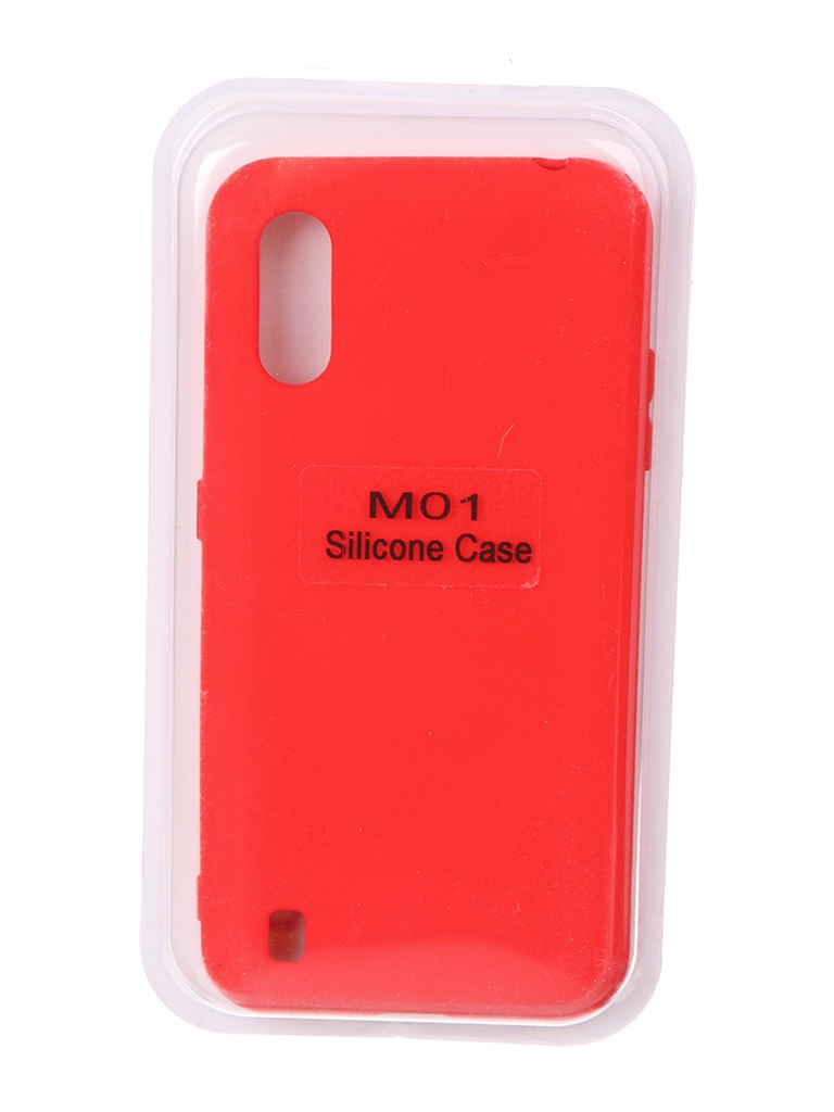 Чехол Innovation для Samsung Galaxy M01 Soft Inside Red 18977 чехол innovation для xiaomi pocophone m3 soft inside turquoise 19757